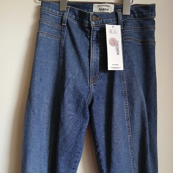 Reformation Jeans Size 26 No Pockets - Picture 3 of 14